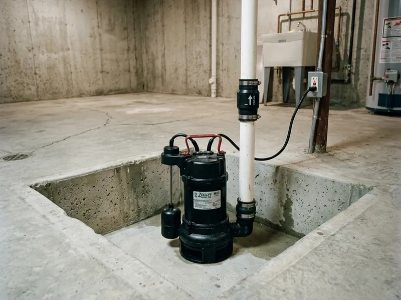 Sump Pump Installation Plumber in Mapleton, IL
